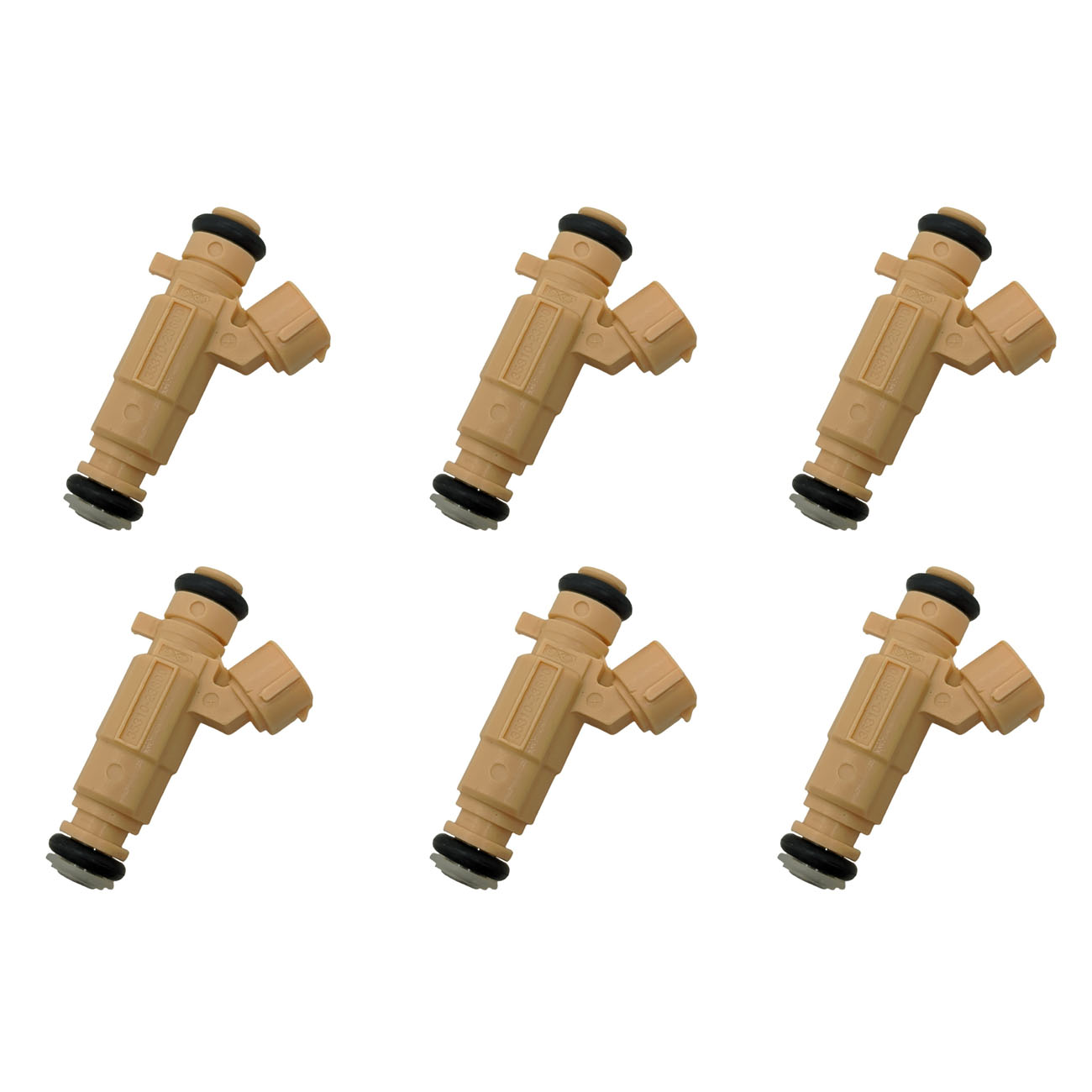 Kit 6 Inyectores Tucson Trajet 2.0 Santa Fe 2.7 V6